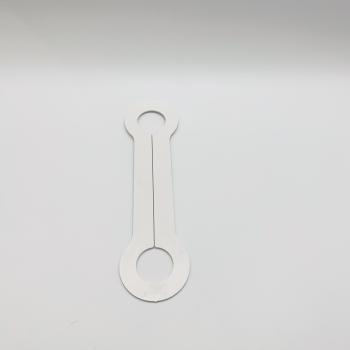 Spanndecken Rohrbogen innen weiß